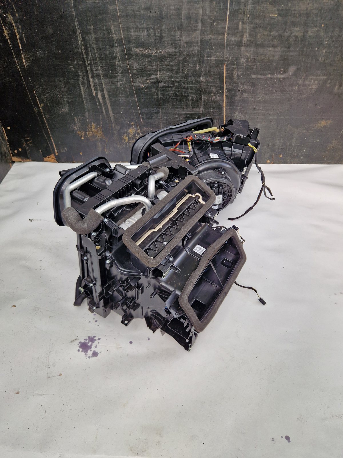 Complete climate unit with heater housing 3