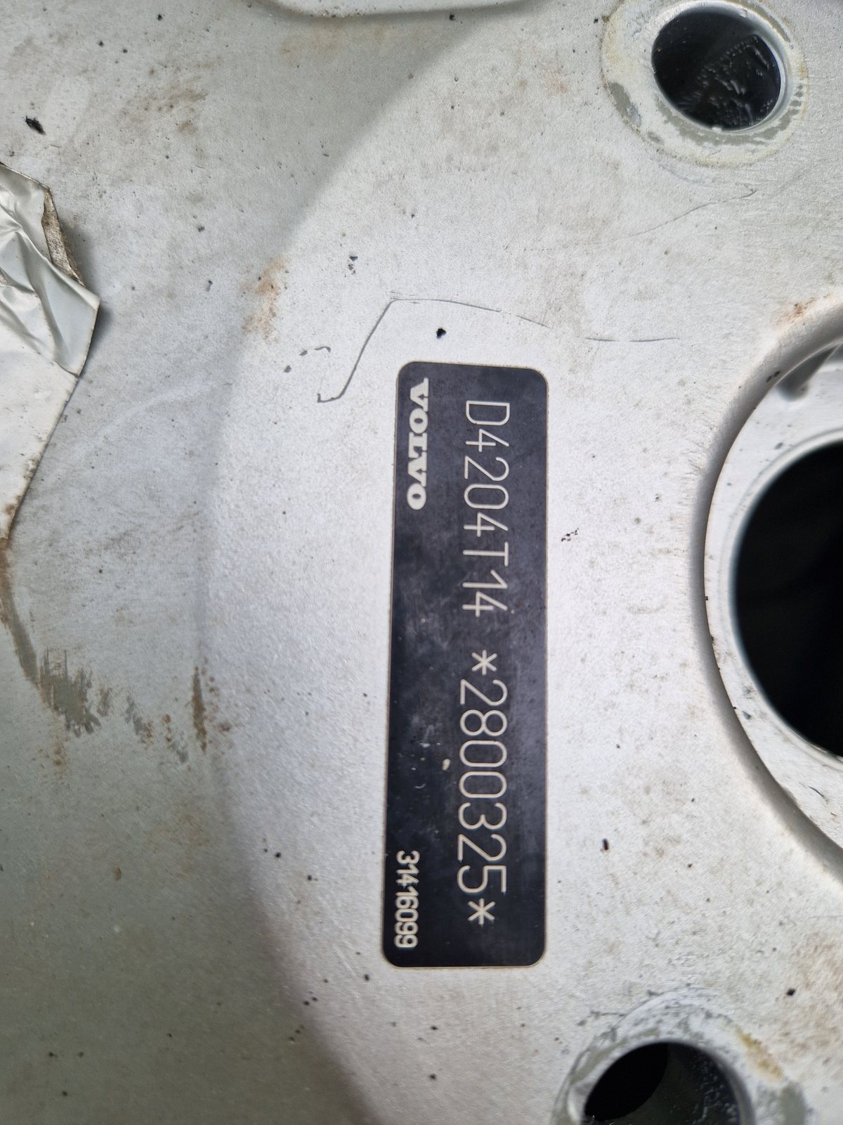 D4-Dieselmotor D4204T14 komplett 7