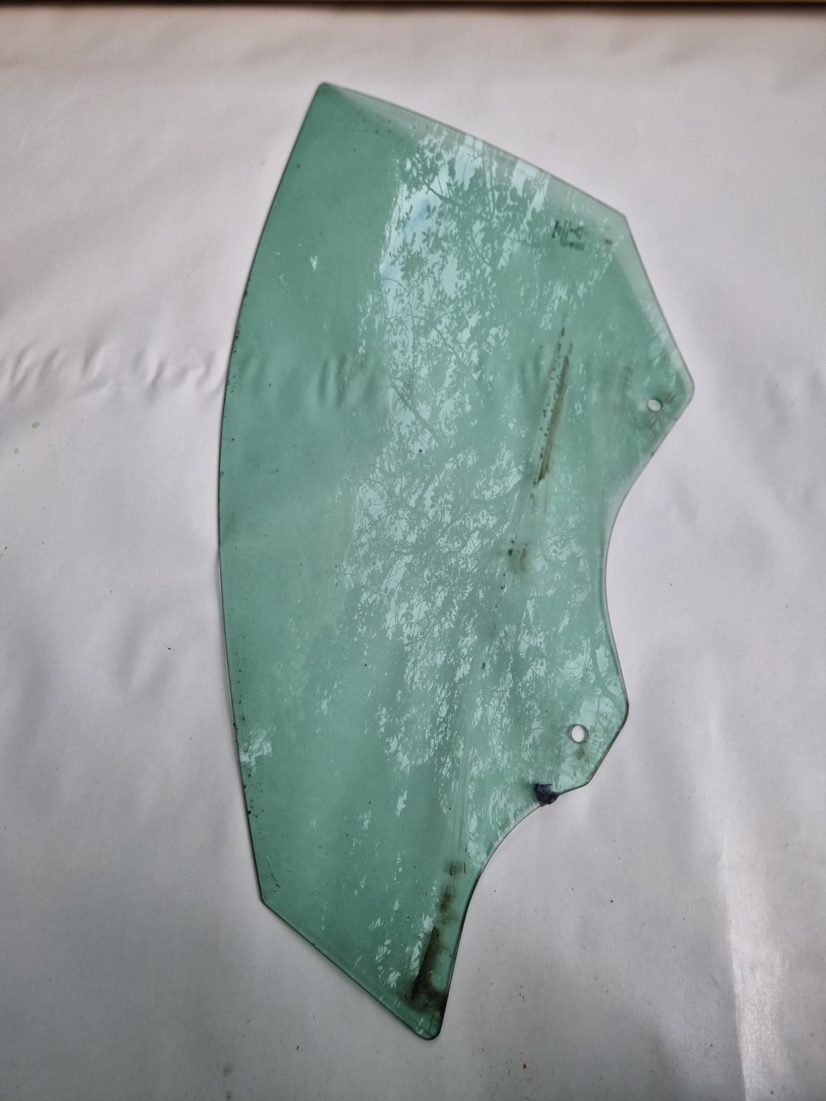 Left front door window