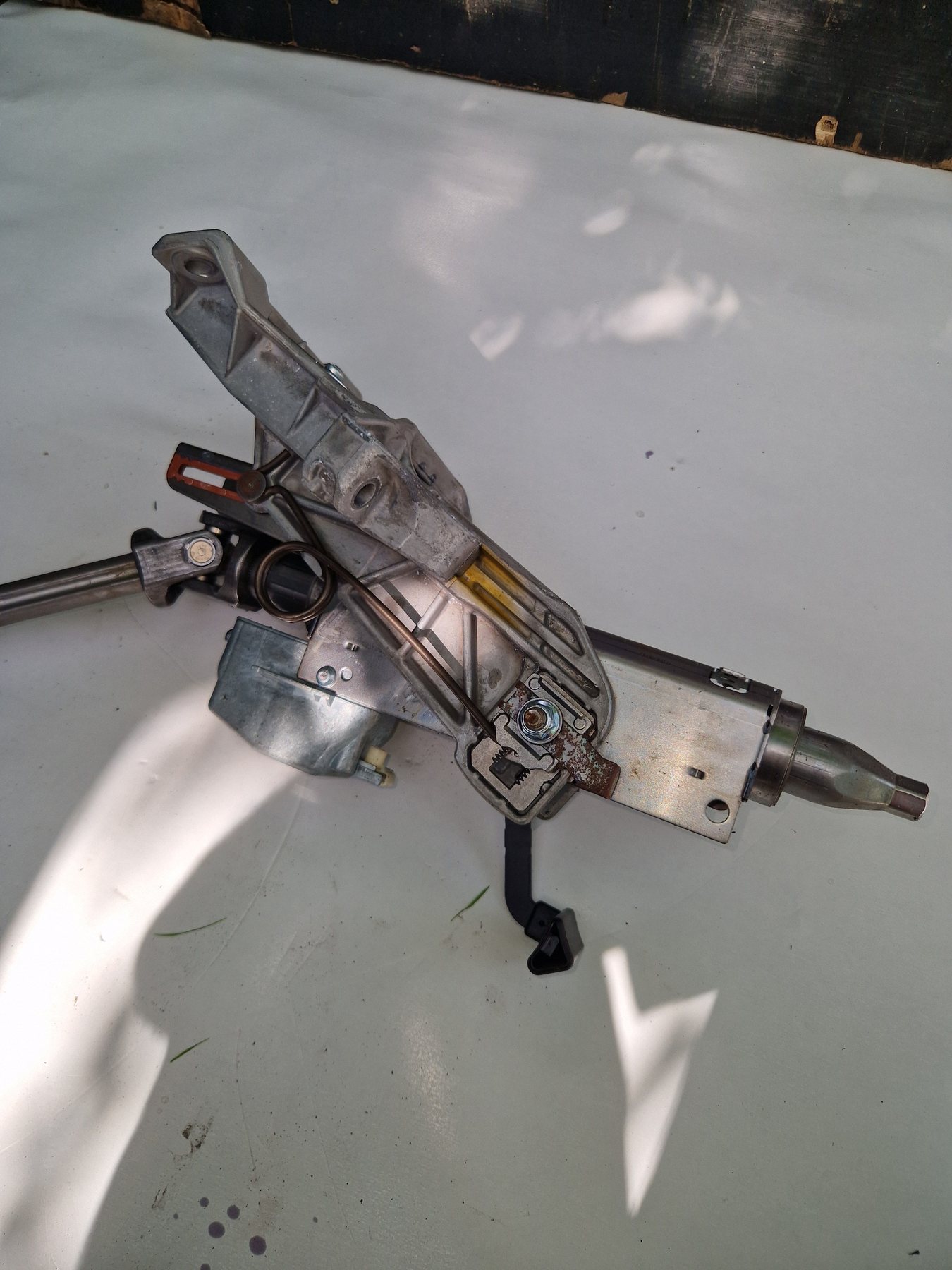 Complete steering column